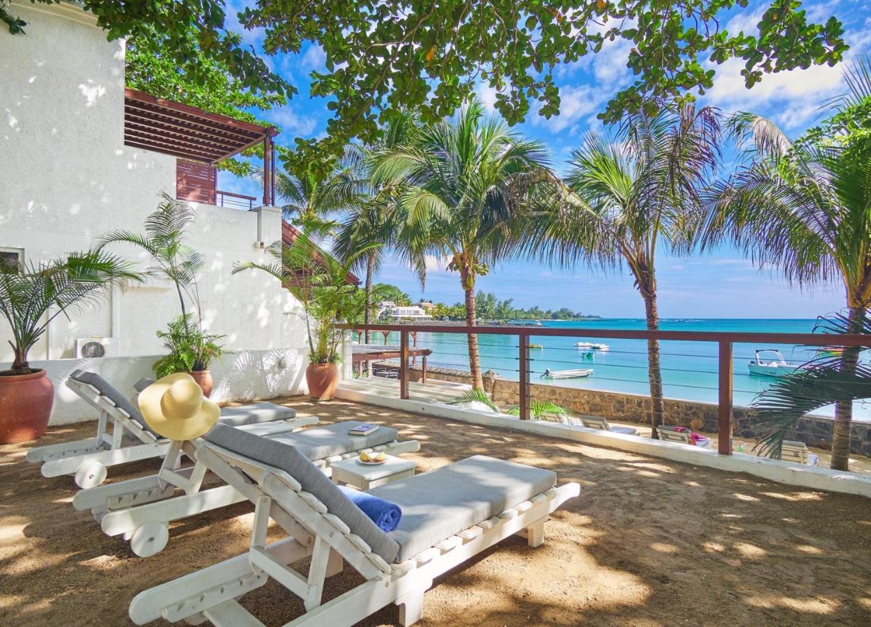 Le Beachclub Pereybere Beach Buitenkant foto