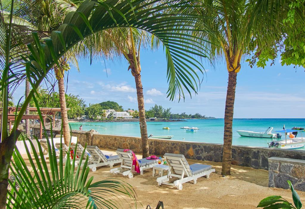 Le Beachclub Pereybere Beach Buitenkant foto