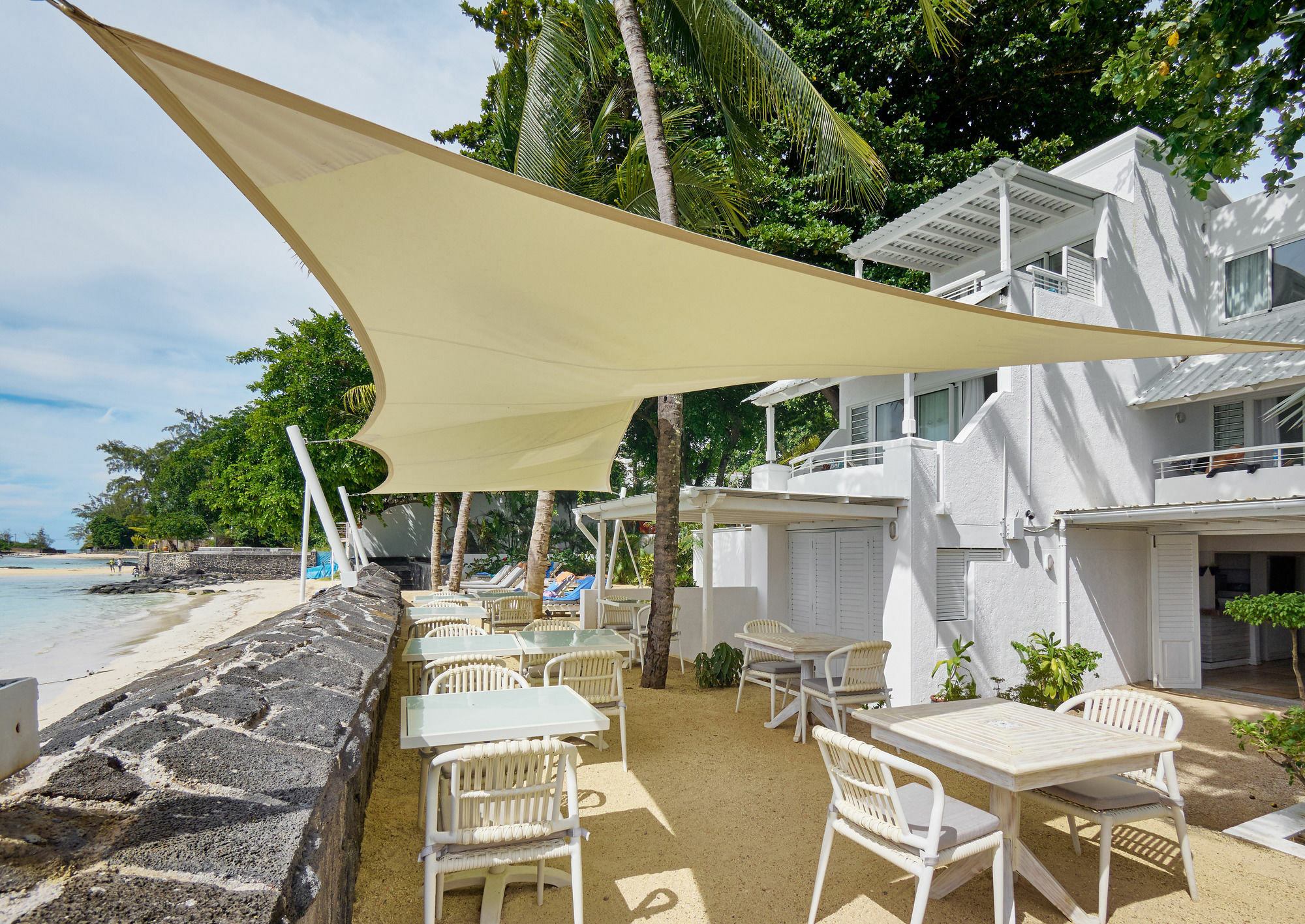 Le Beachclub Pereybere Beach Buitenkant foto