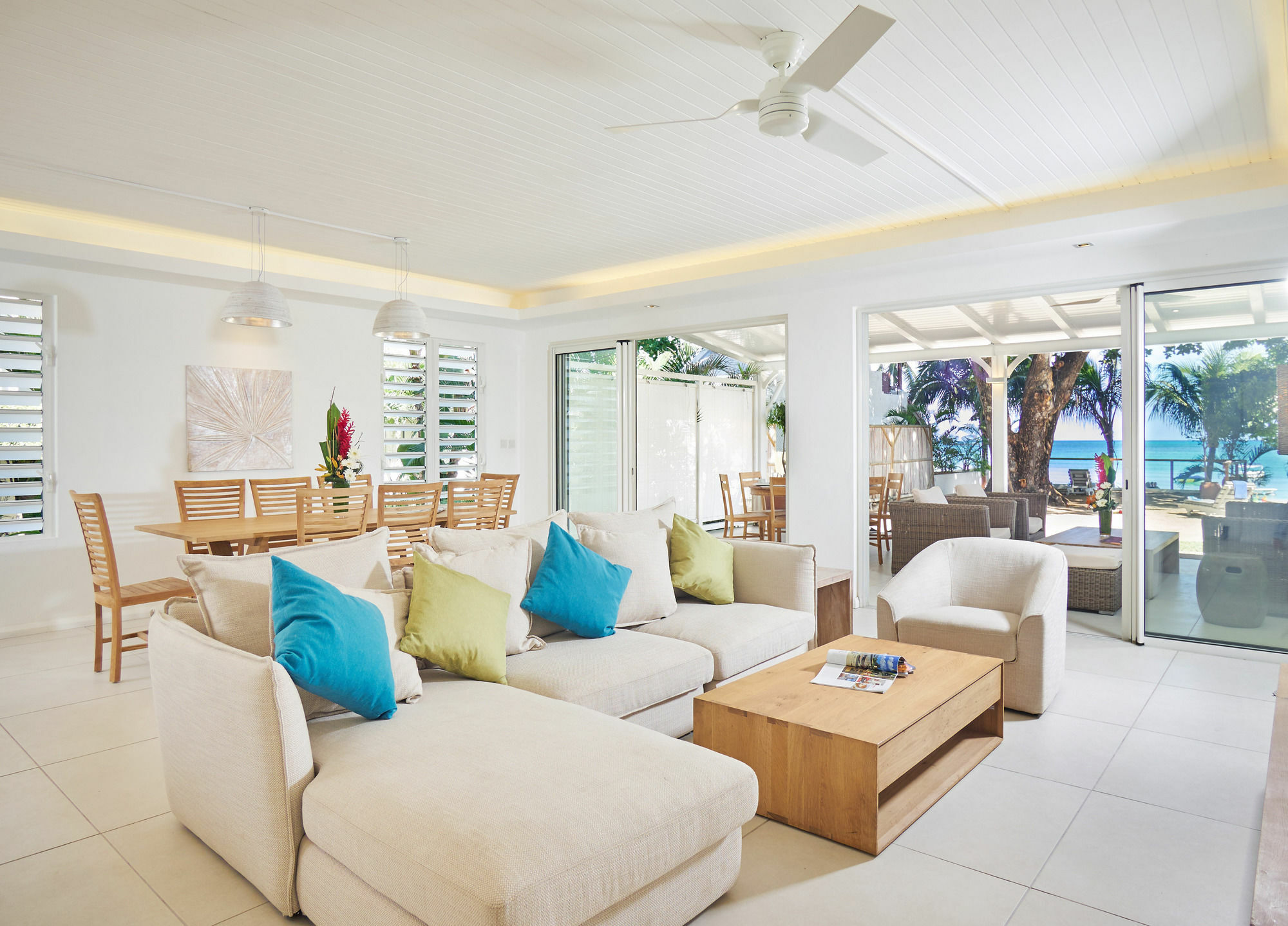 Le Beachclub Pereybere Beach Buitenkant foto