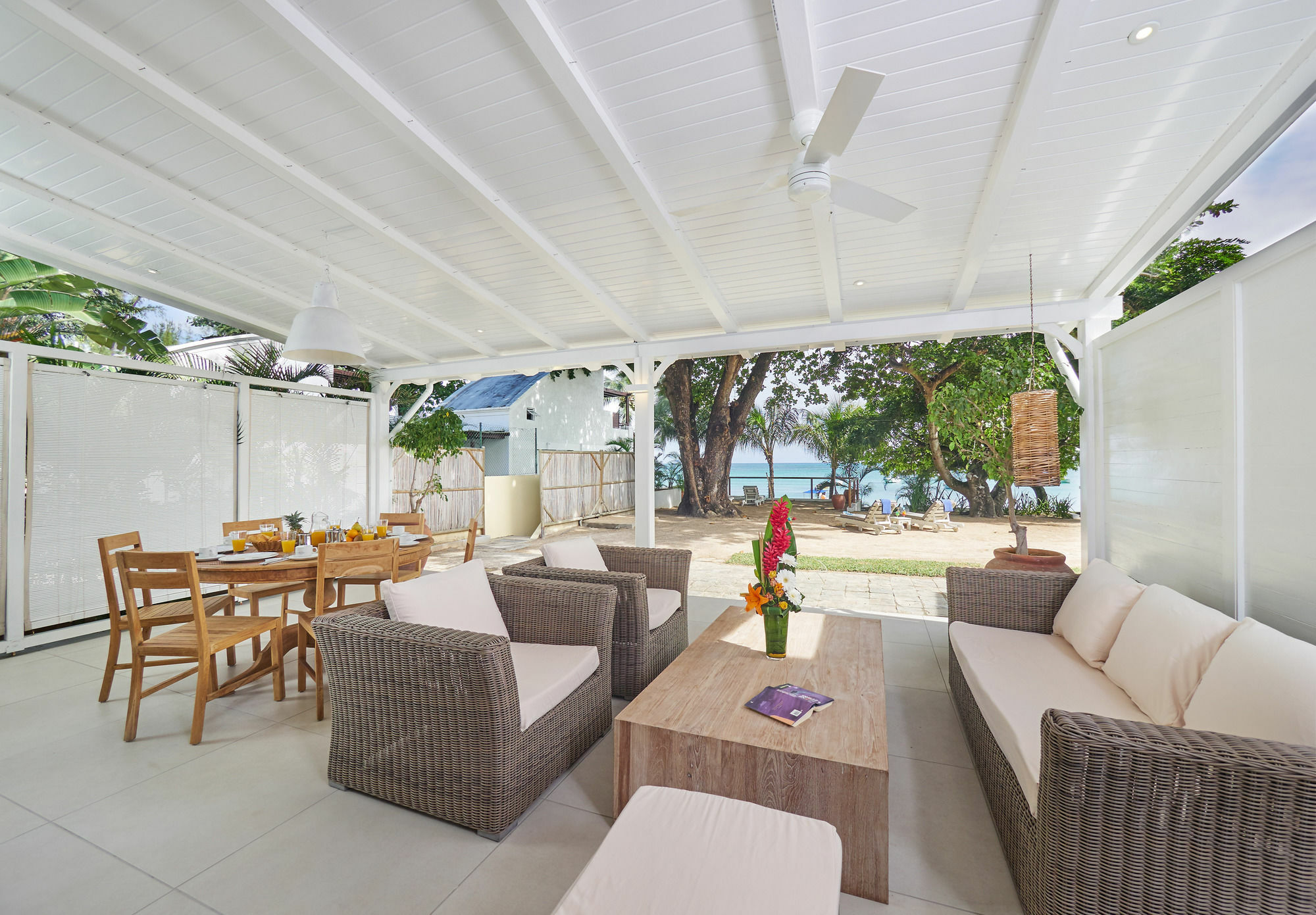 Le Beachclub Pereybere Beach Buitenkant foto